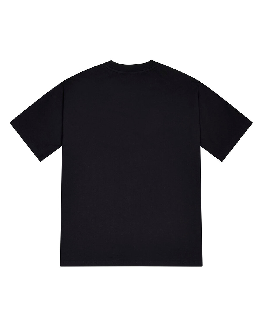t-shirt trapstar x ed hardy hell cat - noir