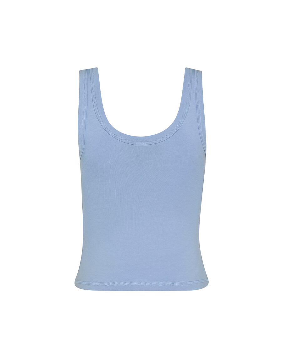 débardeur trapstar x ed hardy pour femme - bleu ciel