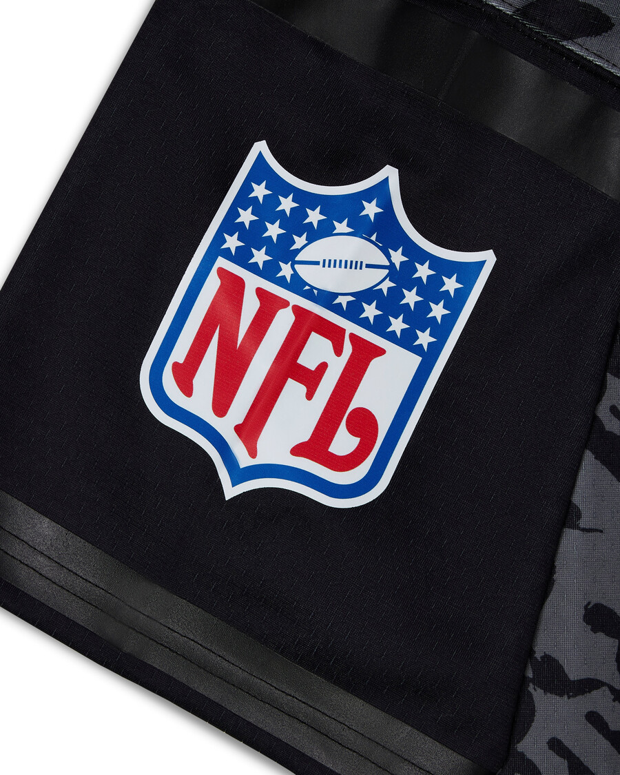 maillot trapstar x nfl jets legacy - 60e anniversaire - noir