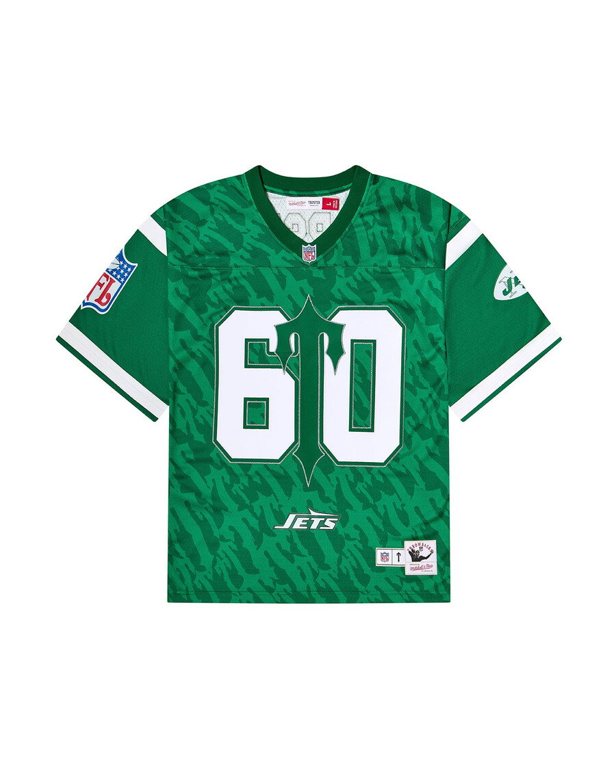 maillot legacy trapstar x nfl jets - 60e anniversaire - vert