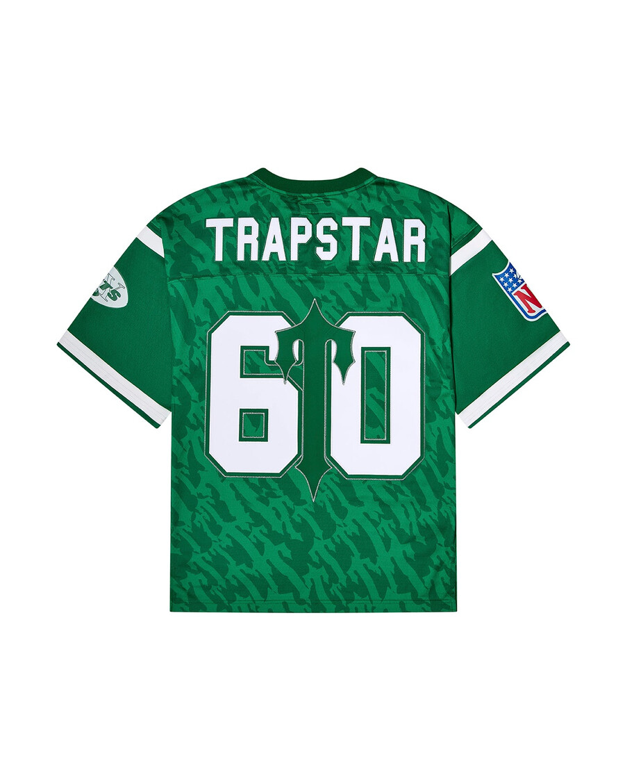 maillot legacy trapstar x nfl jets - 60e anniversaire - vert