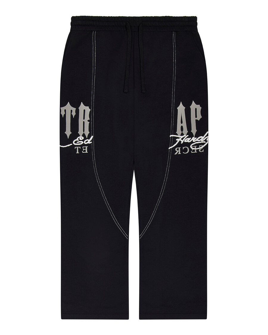 pantalon de jogging trapstar x ed hardy dbd - noir