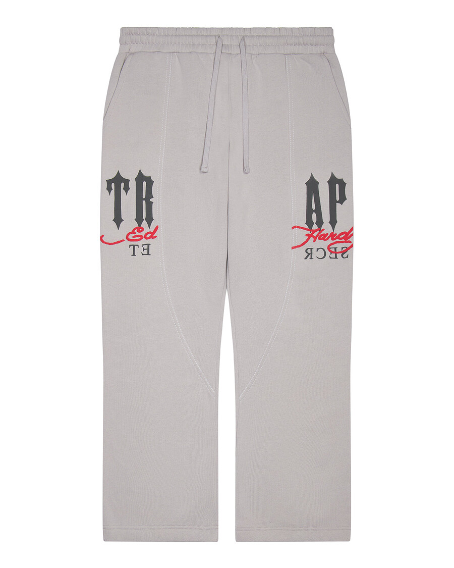 pantalon de jogging trapstar x ed hardy dbd - gris
